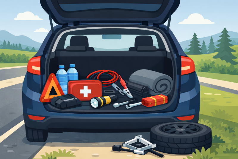 Emergency Car Kit Checklist: Essentials for All Seasons & Road Trips